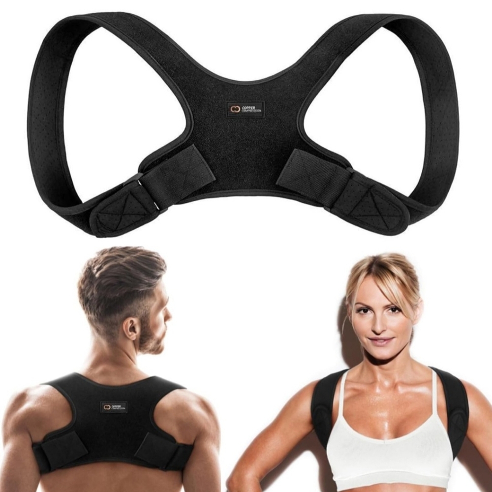 Copper Compression Posture Corrector for Men & Women (Brand New)